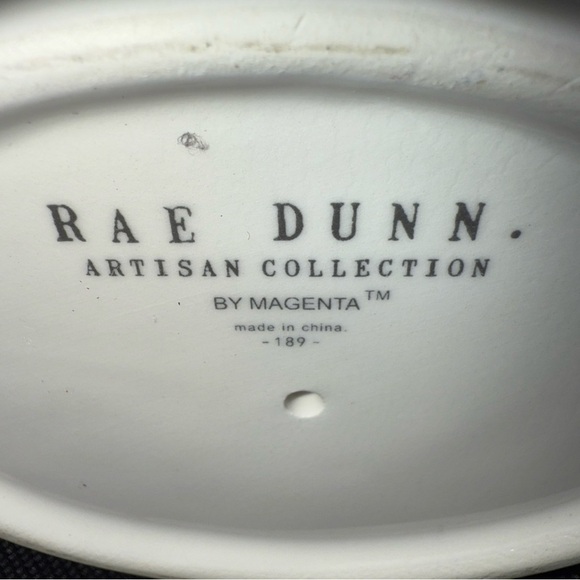 BRACELET RAE DUNN ARTISAN COLLECTION BRACELET RING HOLDER WHITE BY MAGENTA #189 - Picture 3 of 8